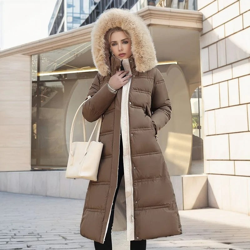 Jacqueline - Doudoune luxueuse d'hiver pour femme