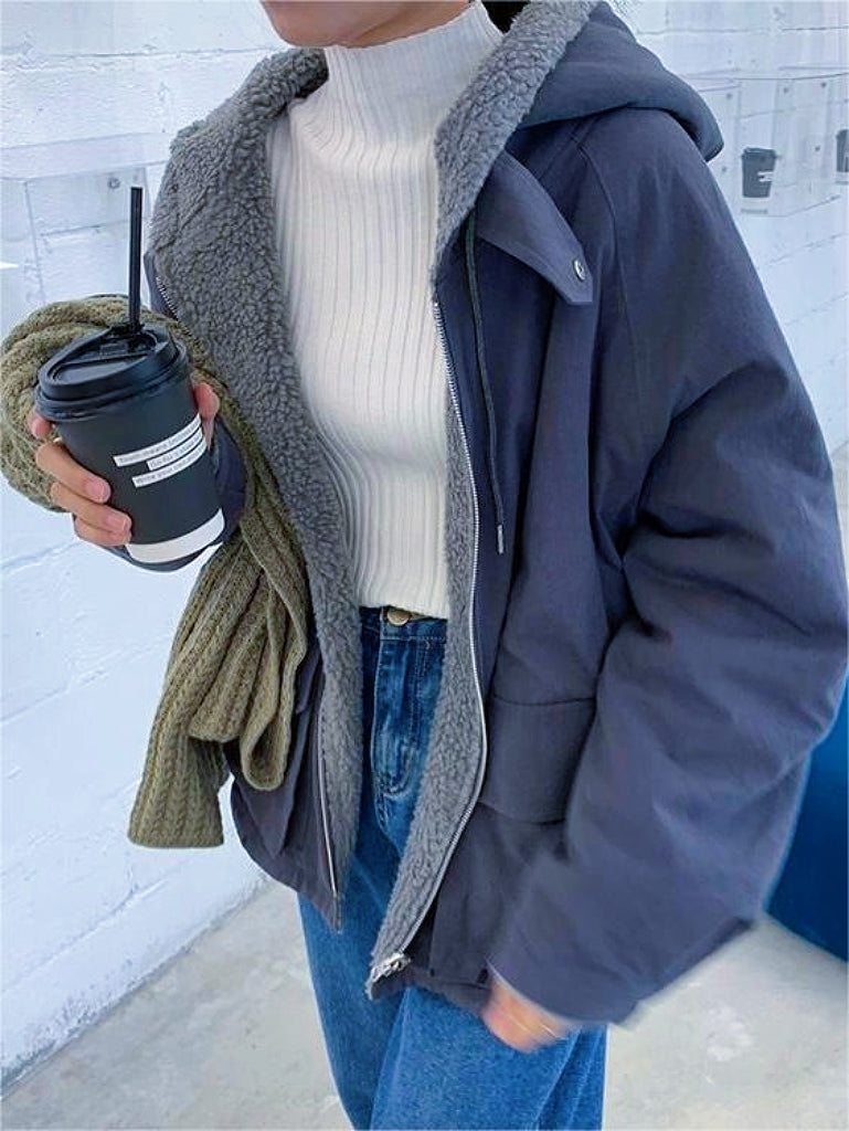 Lavinia - Parka-en polaire réversible - Confort et chaleur