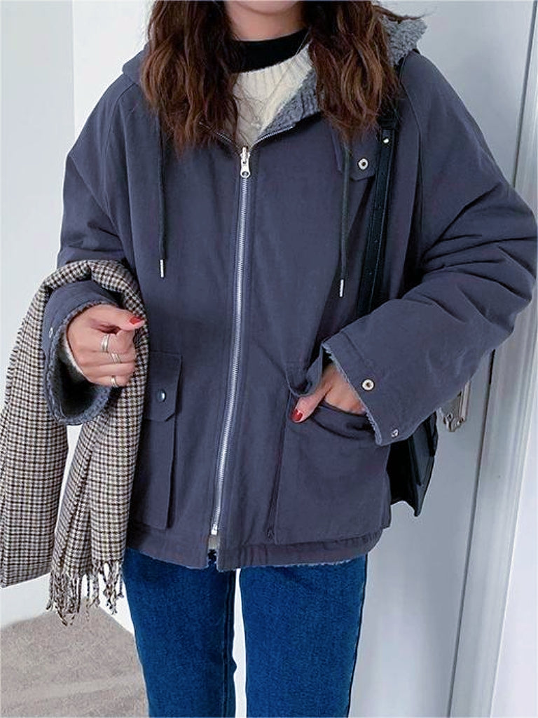 Lavinia - Parka-en polaire réversible - Confort et chaleur
