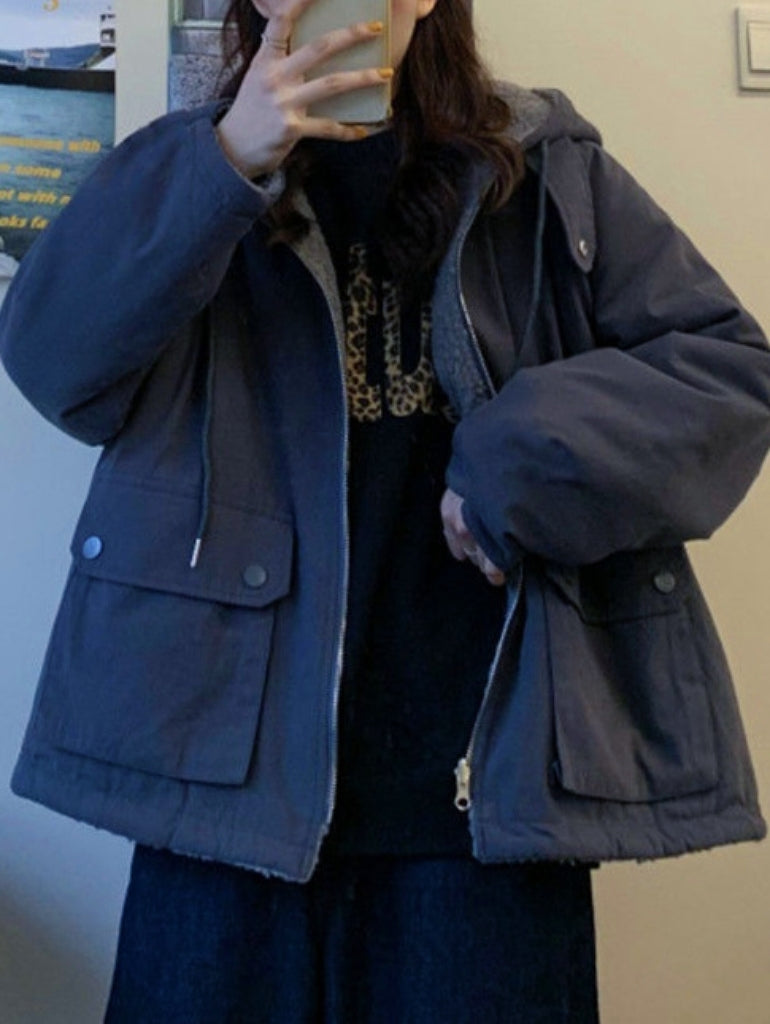 Lavinia - Parka-en polaire réversible - Confort et chaleur