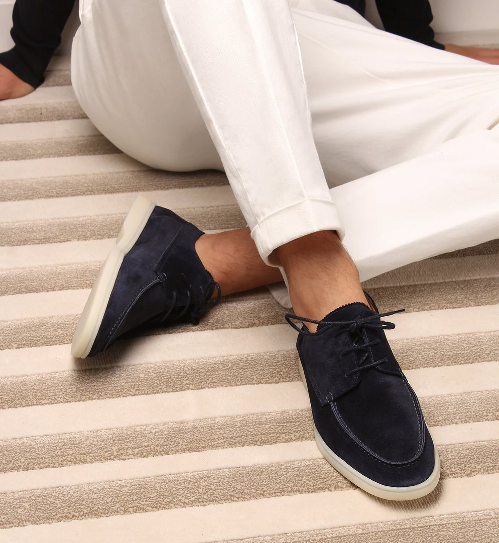 Vilano – Chaussures de cuir plates pour hommes
