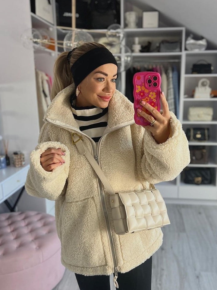 Desireé - Veste en Teddy