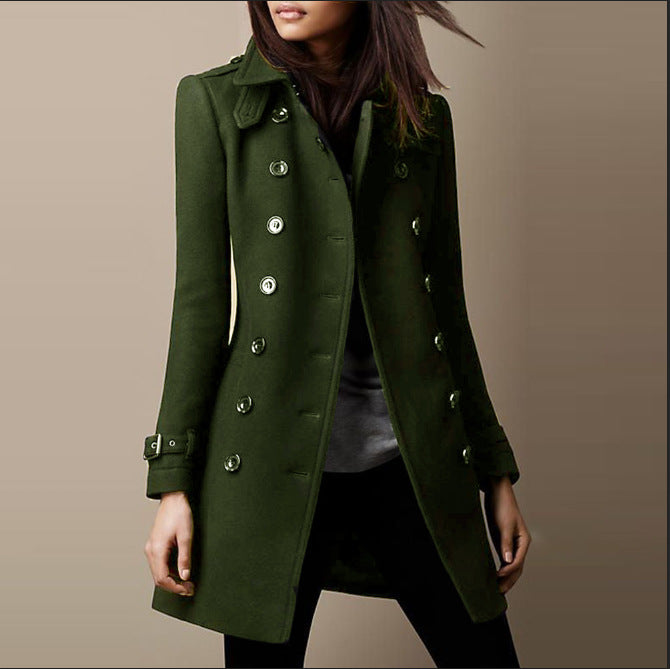 Wera - Manteau élégant en laine