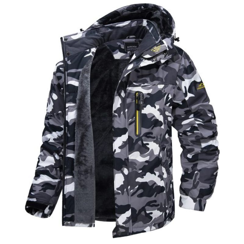 Antonio – Manteau d'hiver pour hommes, chaud et imperméable