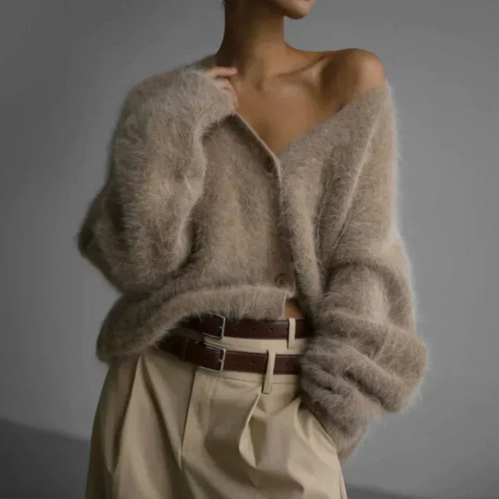 Isabelle – Gilet Doux et Chic