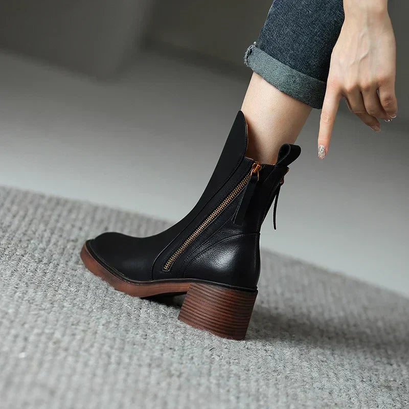 Ludovica – Bottes au style rétro