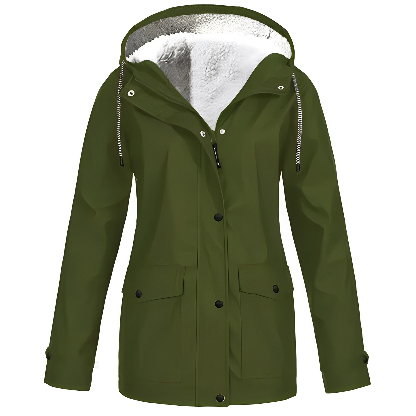 Sherlyn - Manteau à capuche pour femmes avec doublure polaire