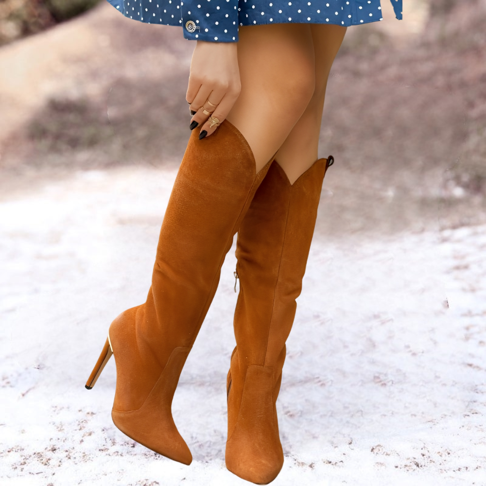 Mylène – Belles bottes en cuir
