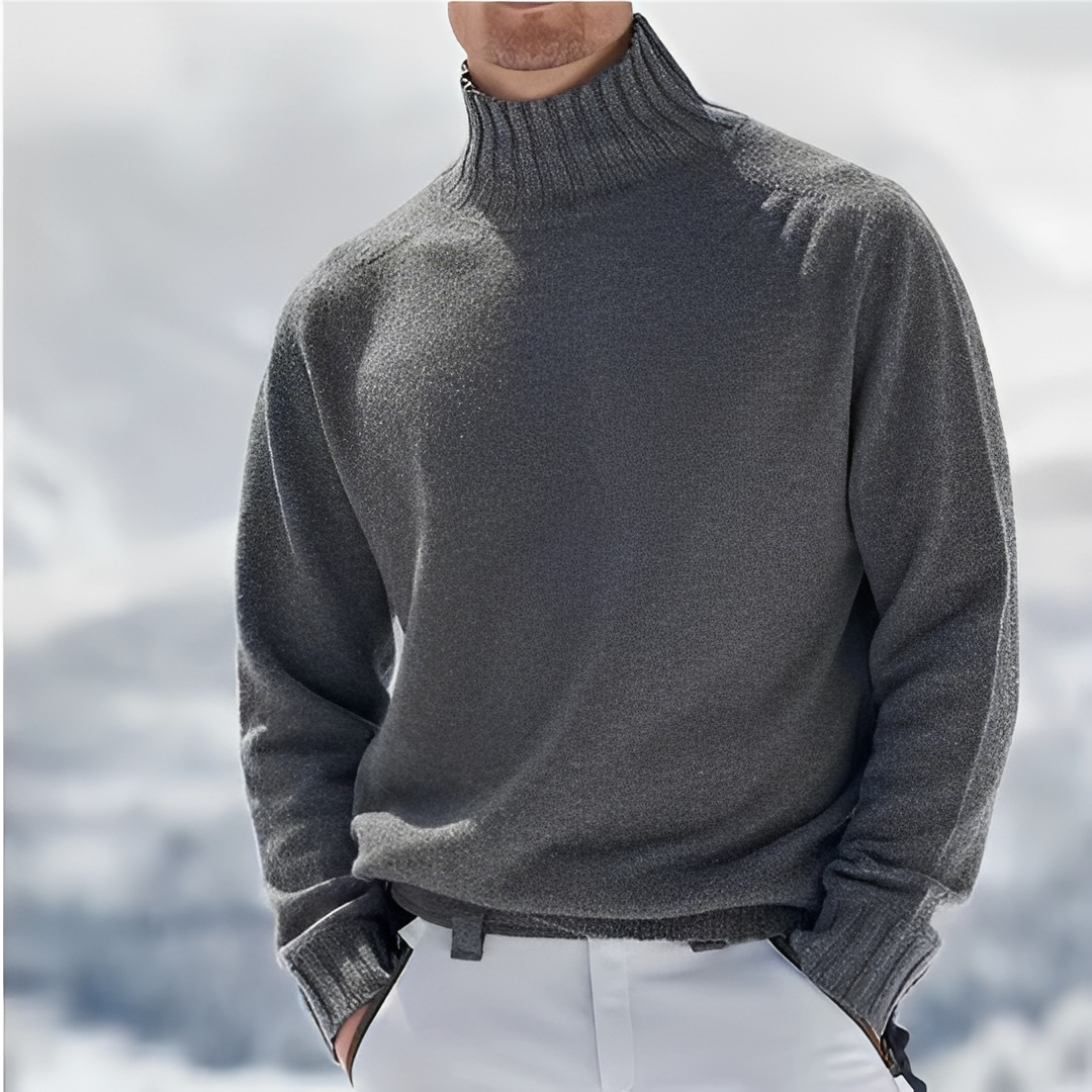 Chister - Warm turtleneck sweater for men