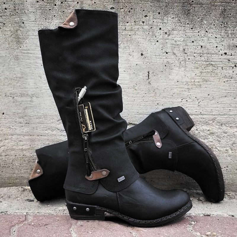 Hana - Bottes-femme - Hautes et stylées