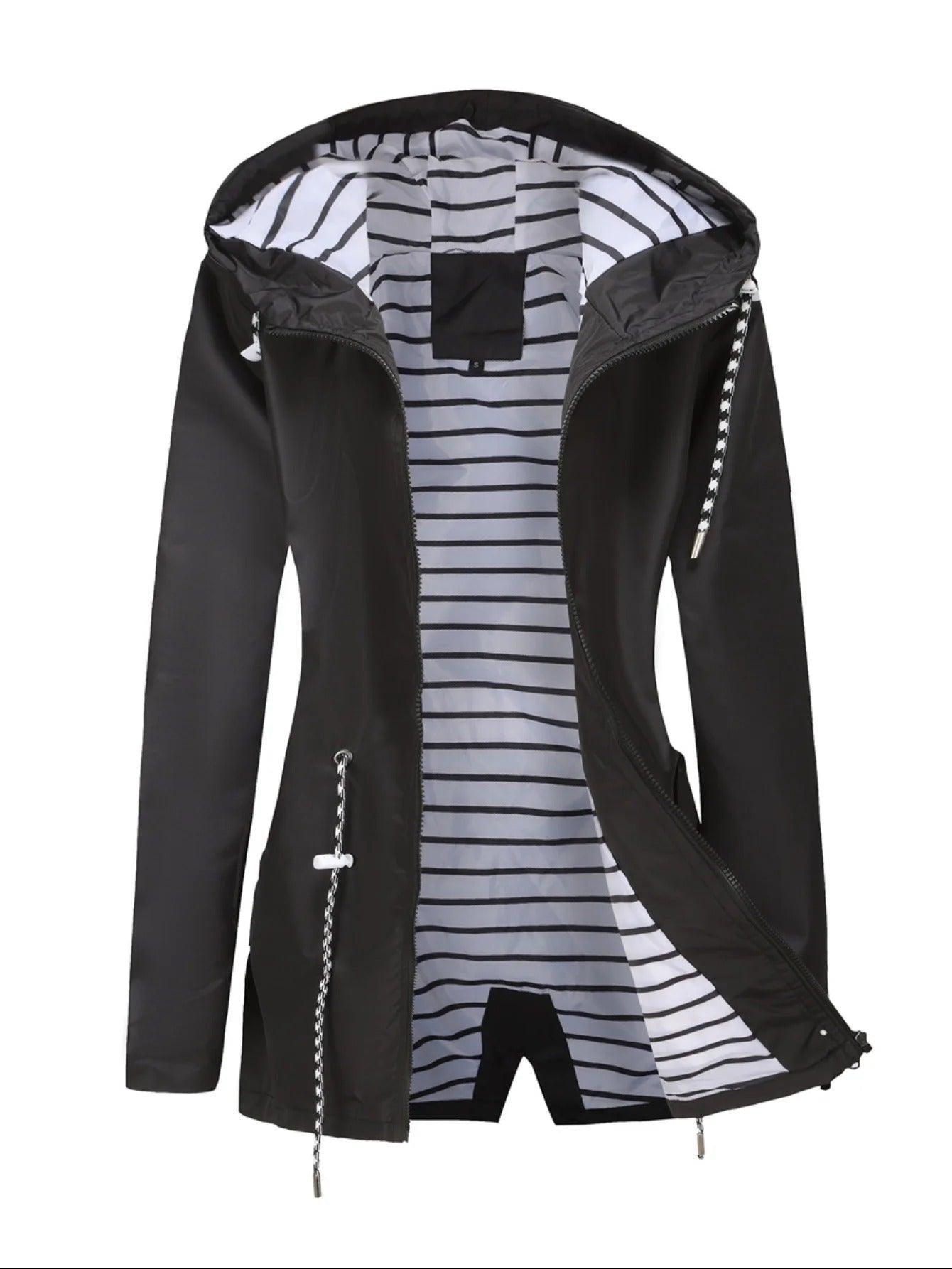 Nathalie – Longue Veste Résistante à l'Eau