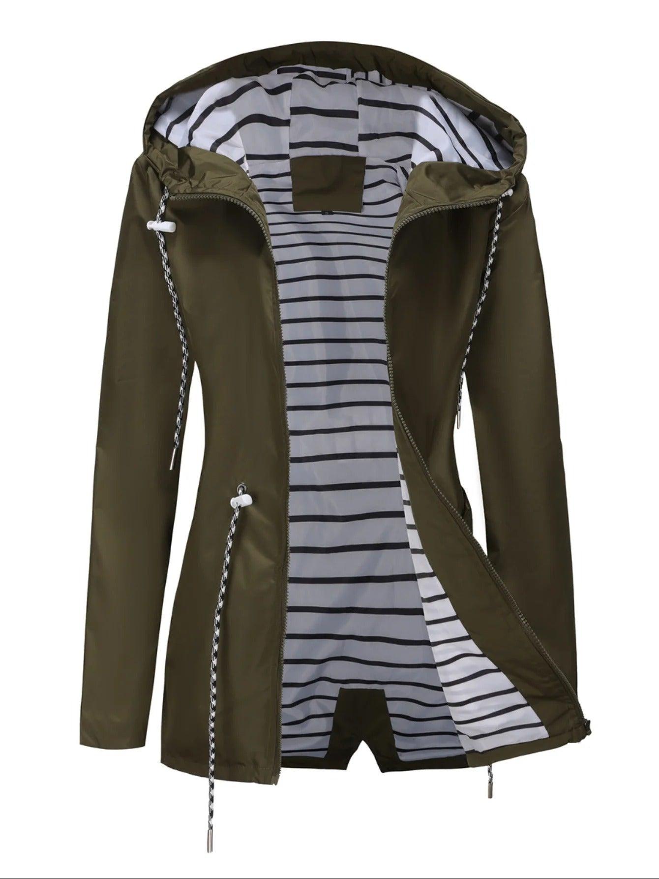 Nathalie – Longue Veste Résistante à l'Eau