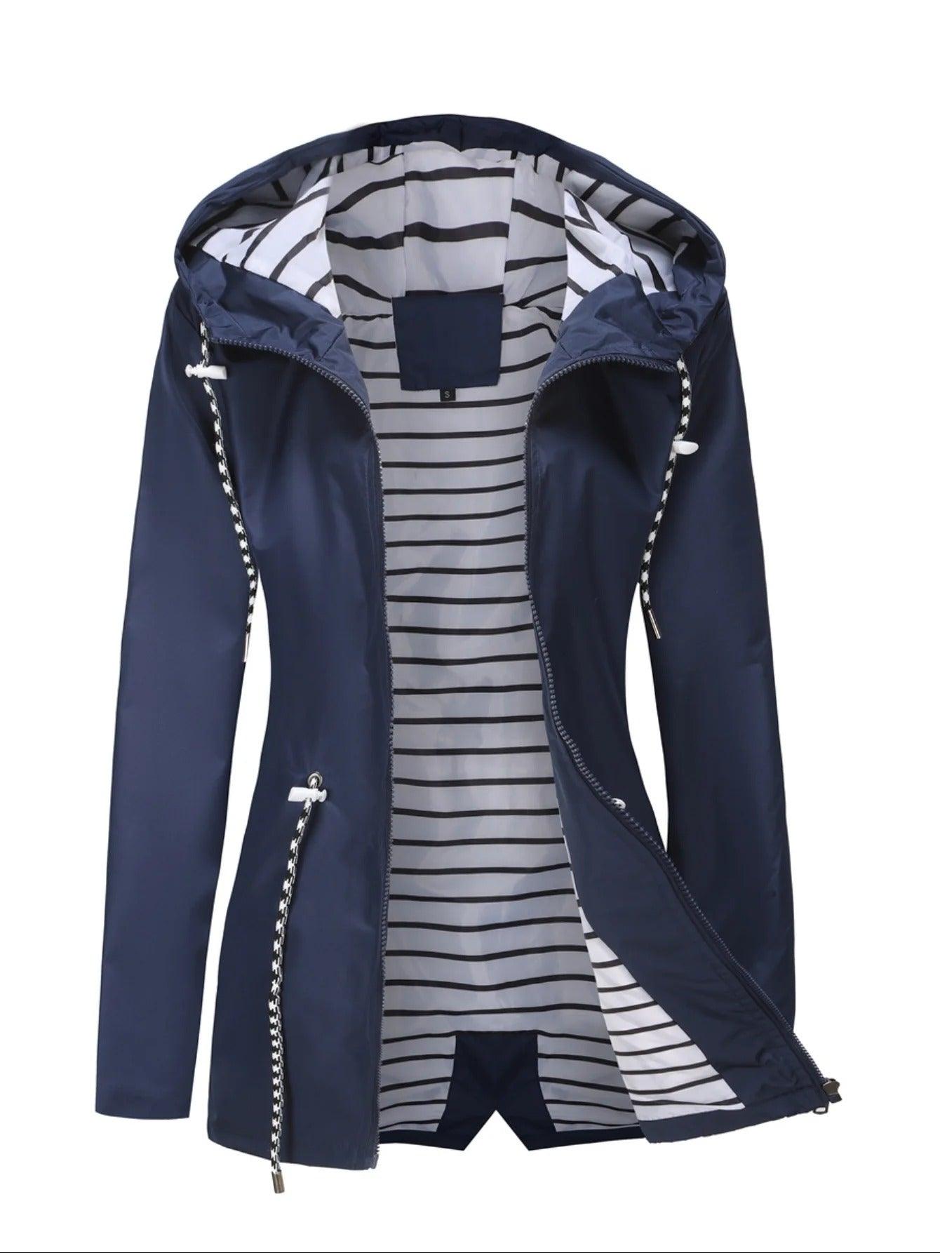 Nathalie – Longue Veste Résistante à l'Eau