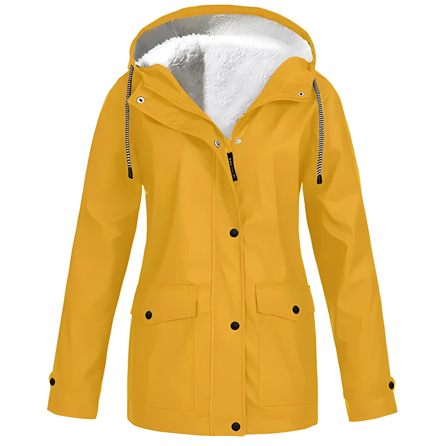 Sherlyn - Manteau à capuche pour femmes avec doublure polaire