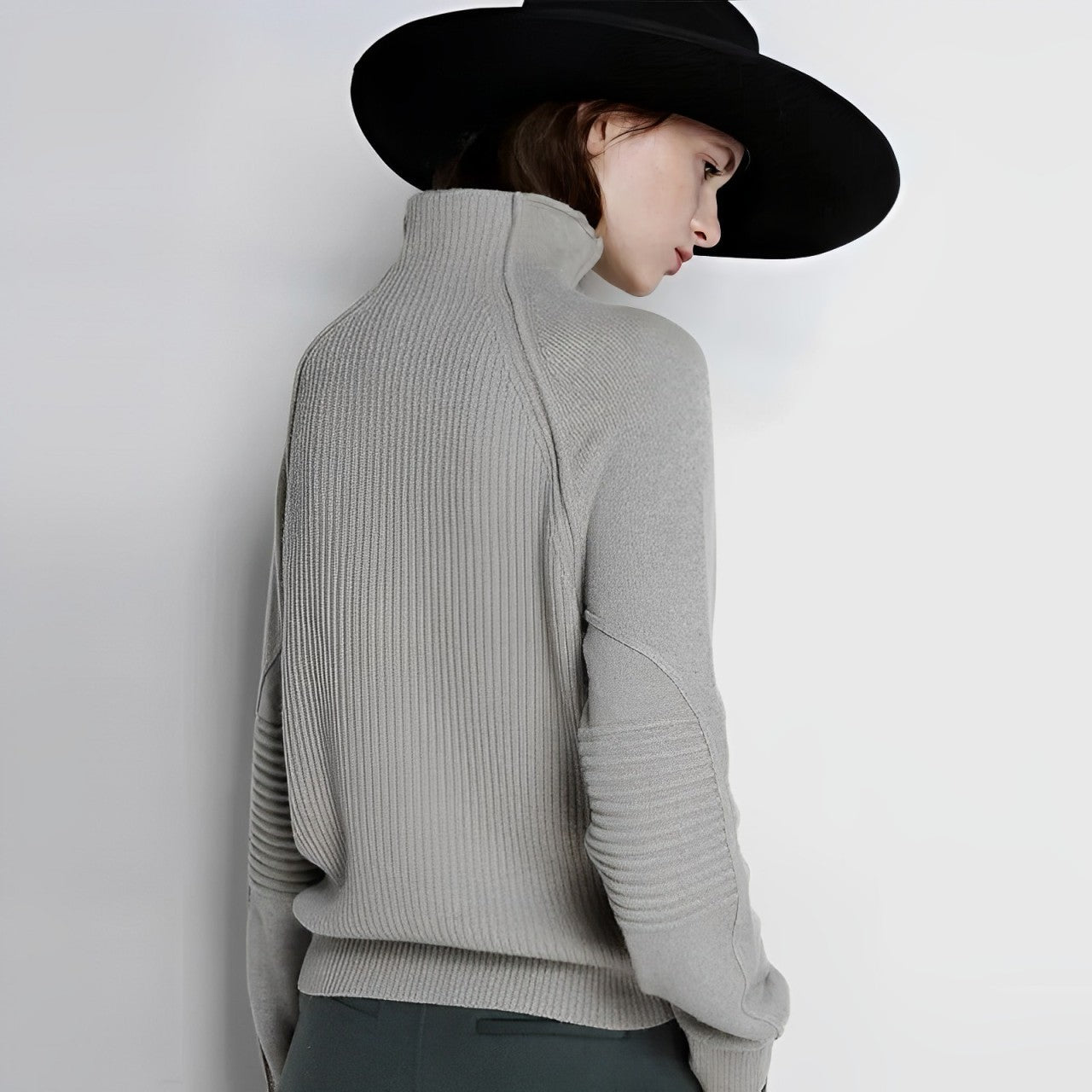 Marcia - Pull en cachemire avec col haut