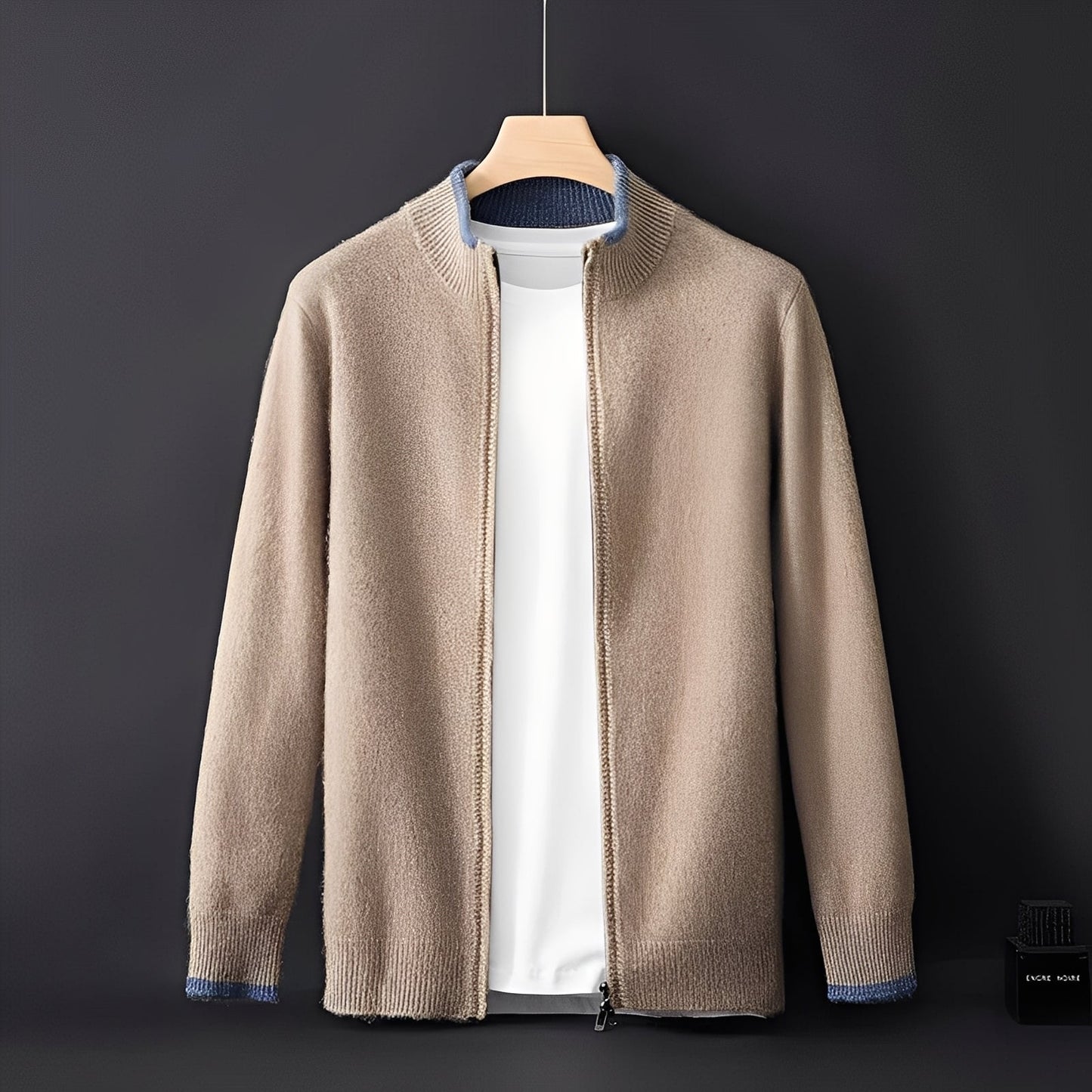 Brendon - Gilet décontracté à zip pour hommes