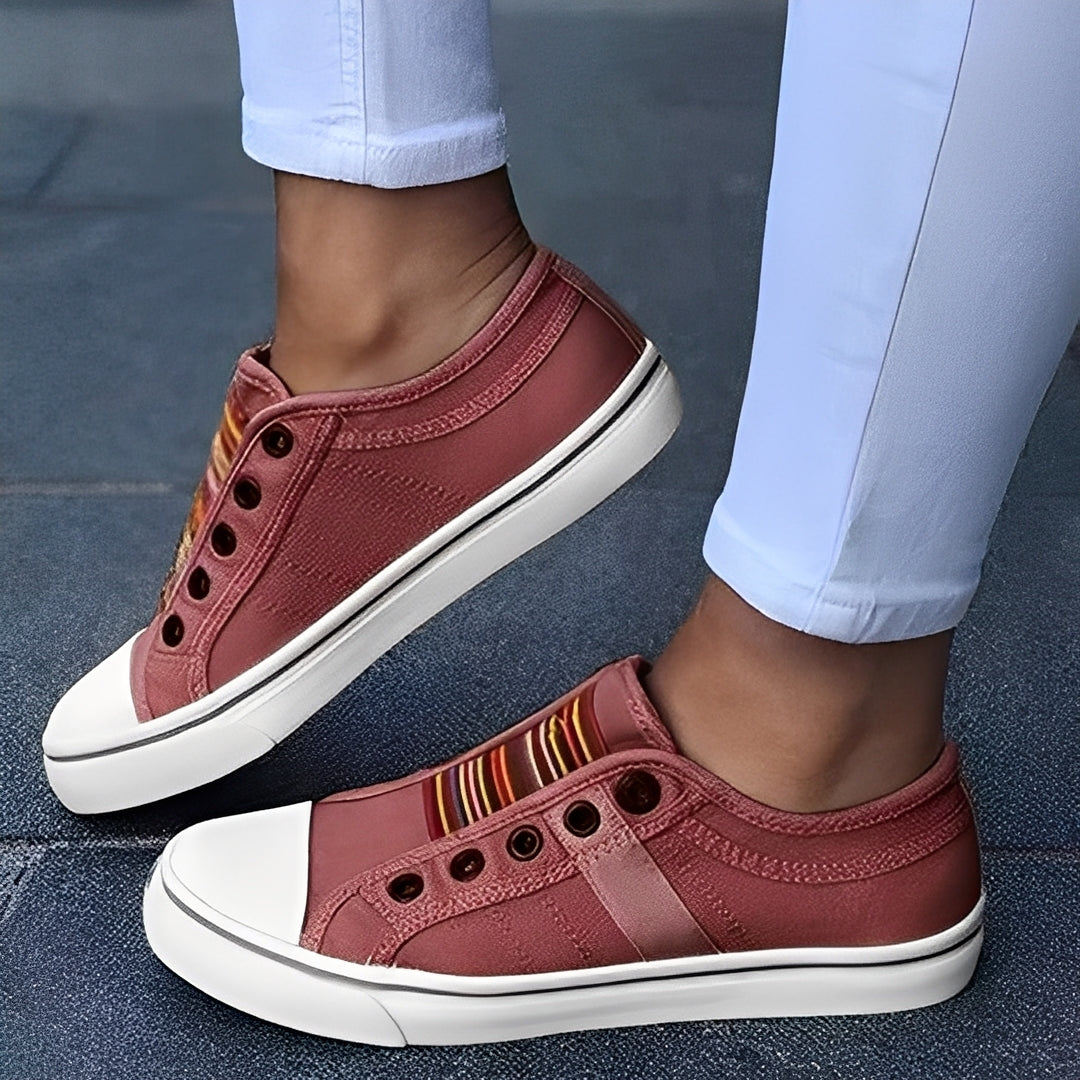 Delphia - Chaussures en toile décontractées pour femmes