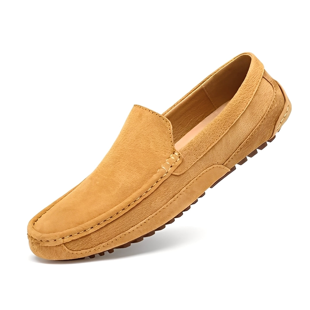 Cameron - Mocassins en daim élégants et décontractés pour hommes