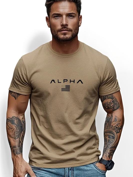 Neal - T-shirt basique à col rond pour hommes