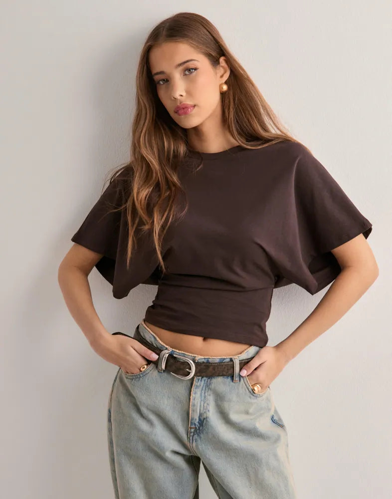 Leonie – Haut Confortable à Taille Élastique