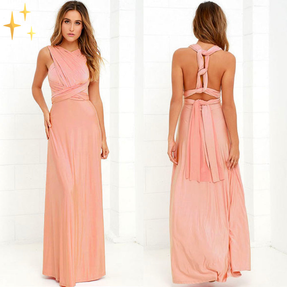 Robe multi-positions Dress-a-Lot avec options de port variées