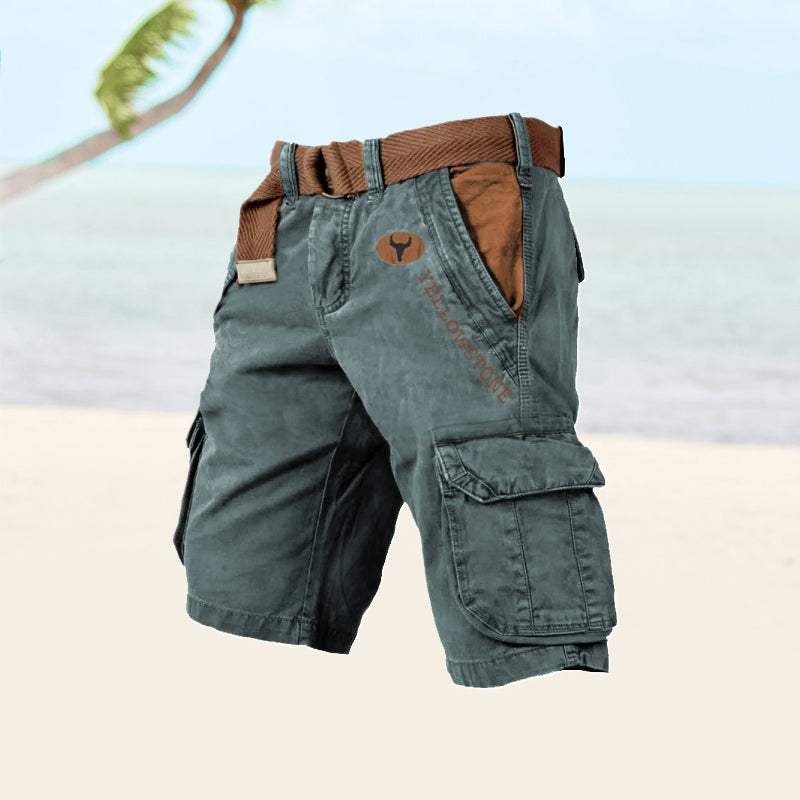 Lyndon - Shorts cargo résistants pour hommes