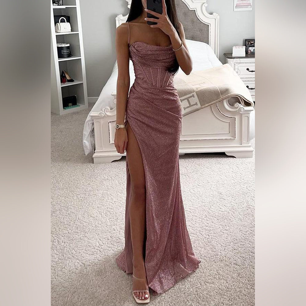 Elina – Robe de soirée avec décolleté en cœur
