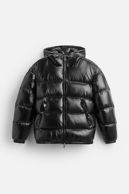 Lorenzo – Manteau Matelassé avec Capuche