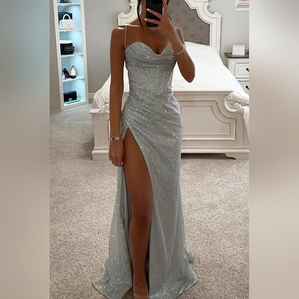 Elina – Robe de soirée avec décolleté en cœur