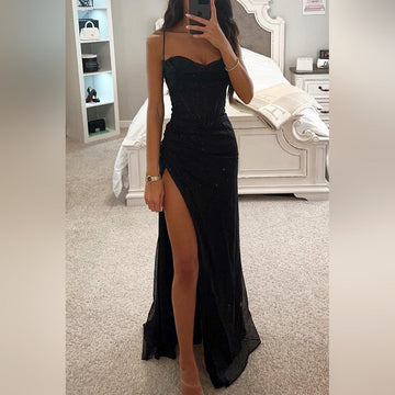 Elina – Robe de soirée avec décolleté en cœur
