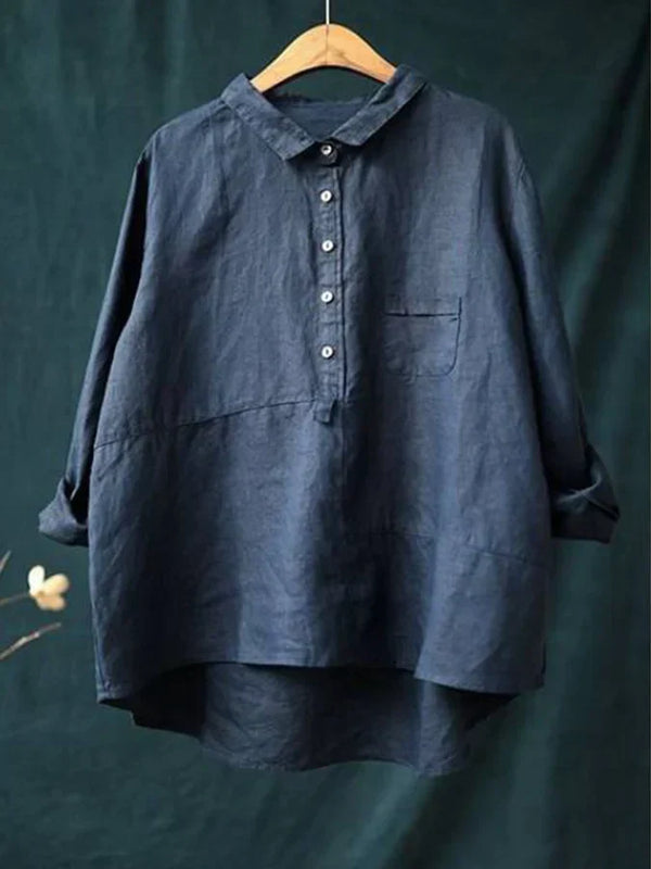 Reya - Chemise Chic avec Longueur Avantageuse