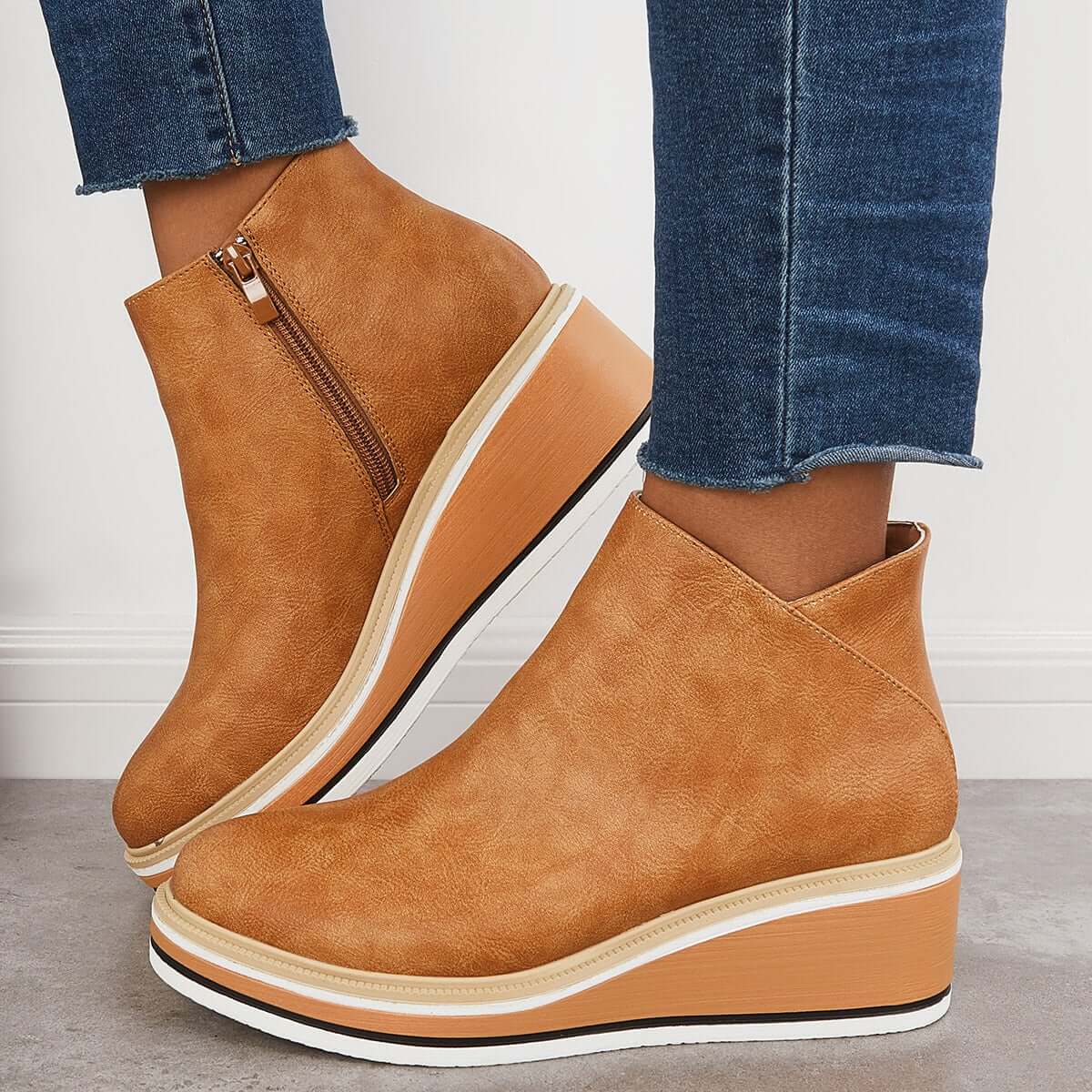 Nikkole - Chaussures en cuir pour femmes à la mode