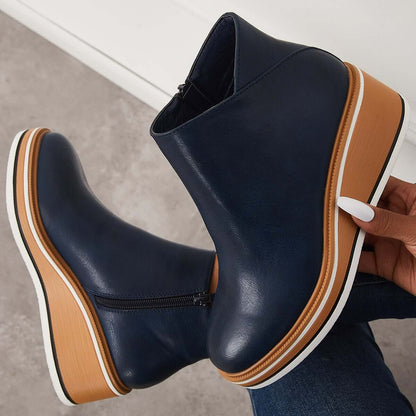 Danielle – Bottes à plateforme tendance