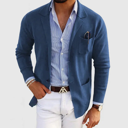 Nico – Veste chic pour homme avec col et boutons