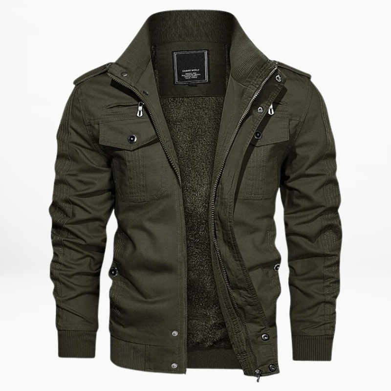 Jaxon - Veste chaude et douillette avec fermeture éclair