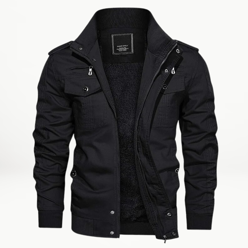 Jaxon - Veste chaude et douillette avec fermeture éclair