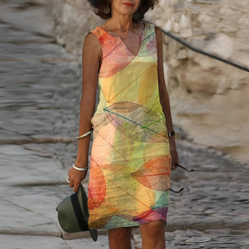 Sharron - Robe à imprimé moderne pour femme