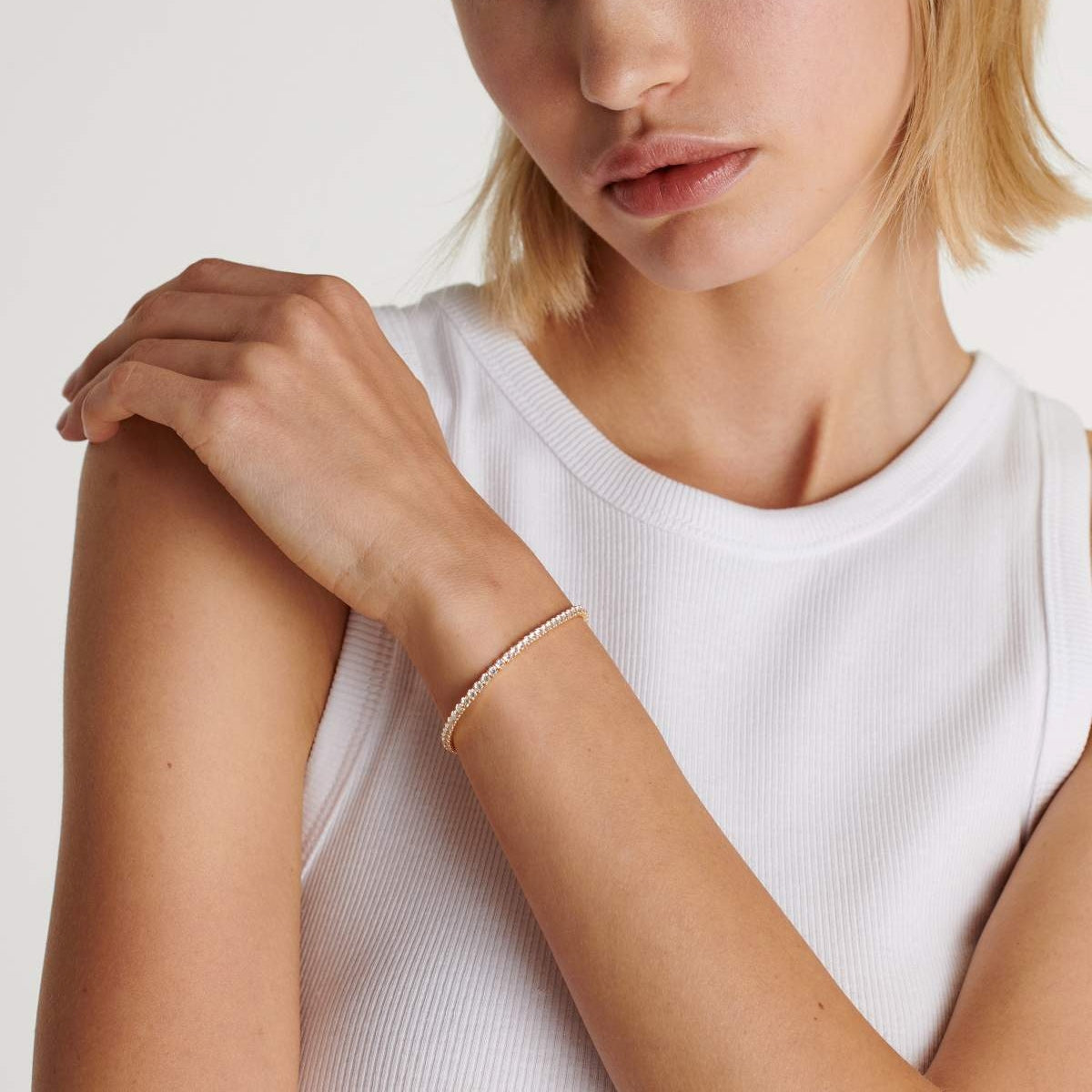 Astrid - Bracelet de tennis classique