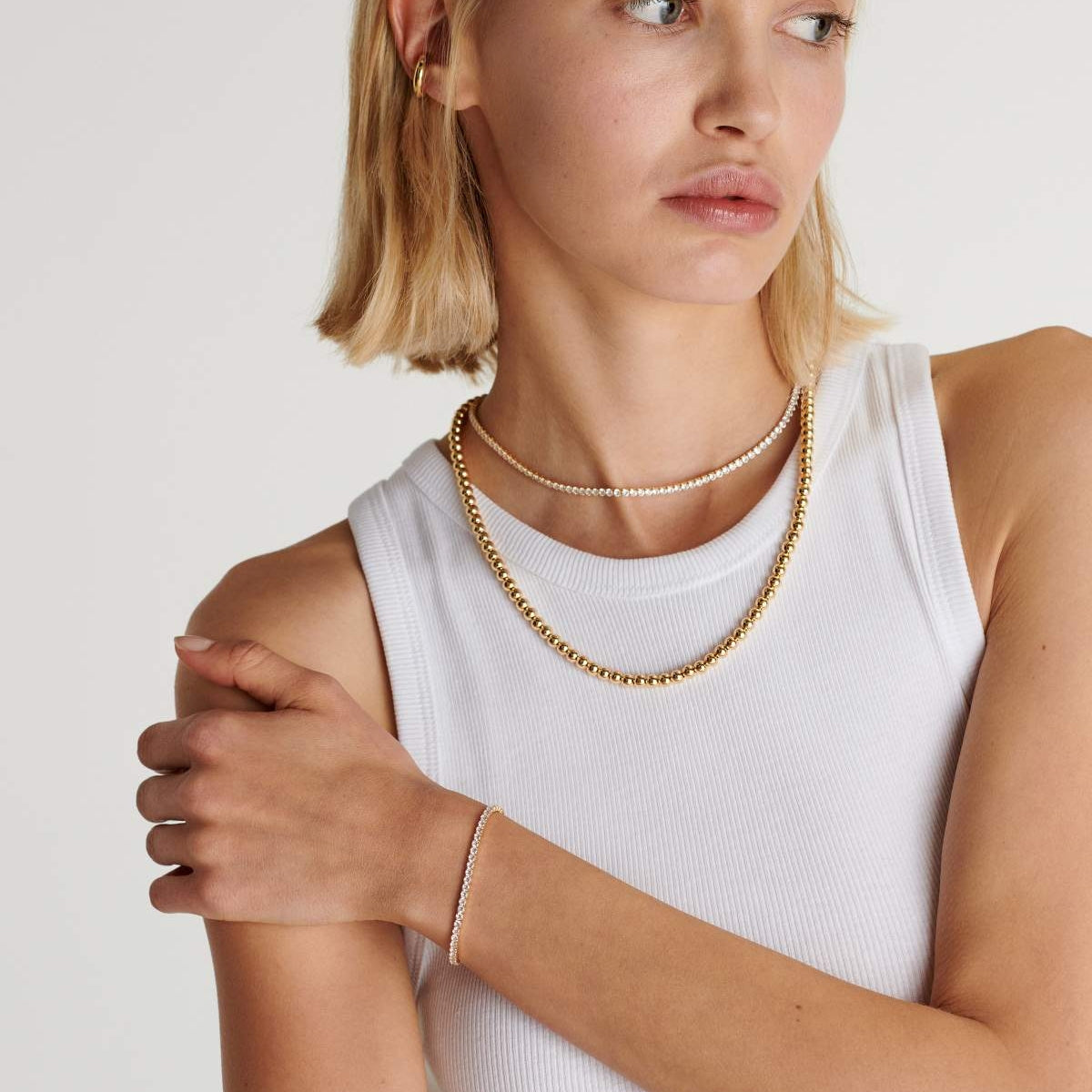 Astrid - Bracelet de tennis classique