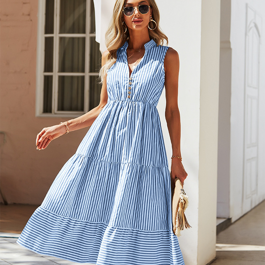 Blair – Chic robe-chemise relax