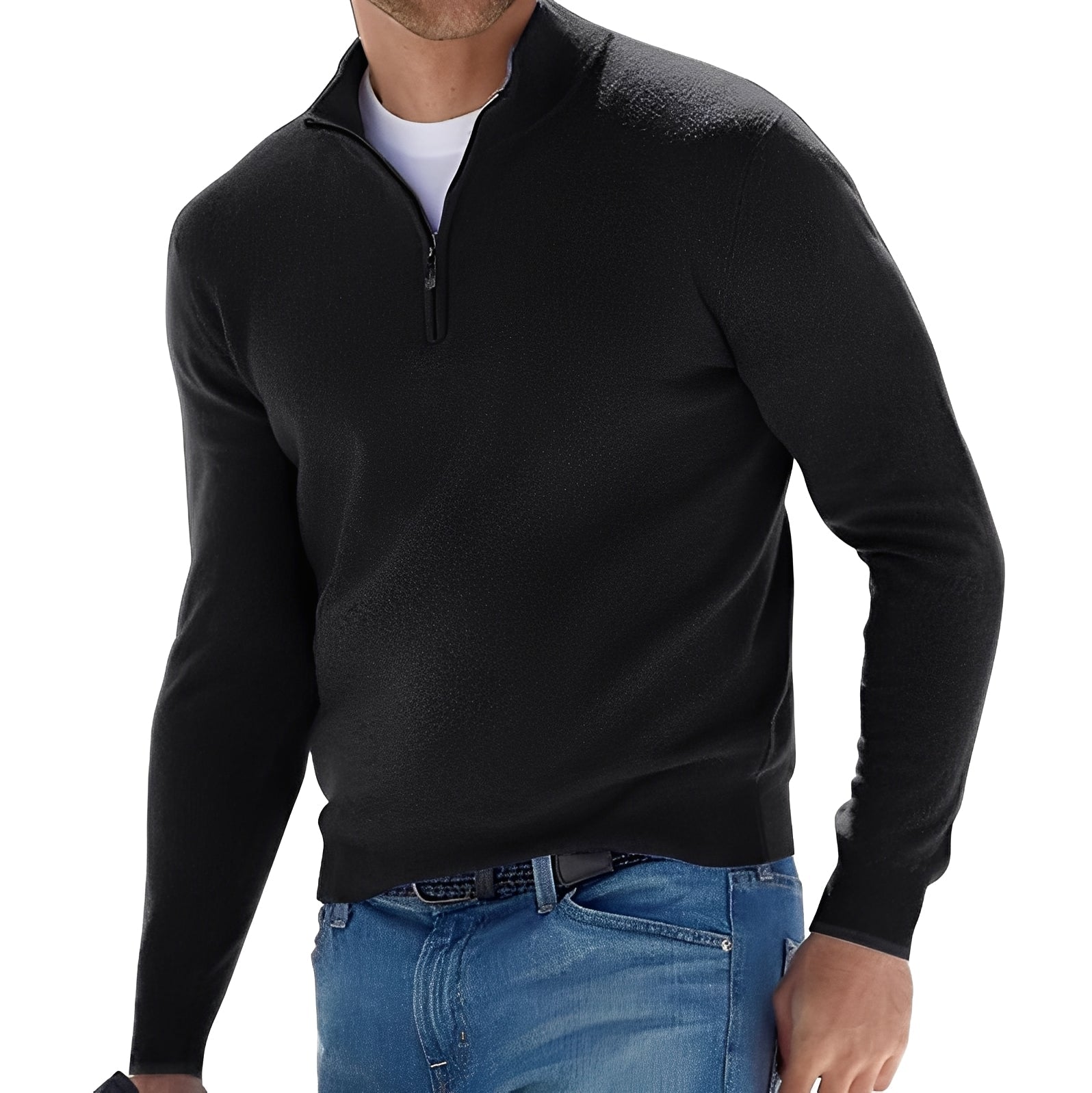 Nash - Pull décontracté avec demi-zip
