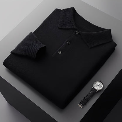 Romilly - Pull Polo en Cachemire Chic pour Hommes
