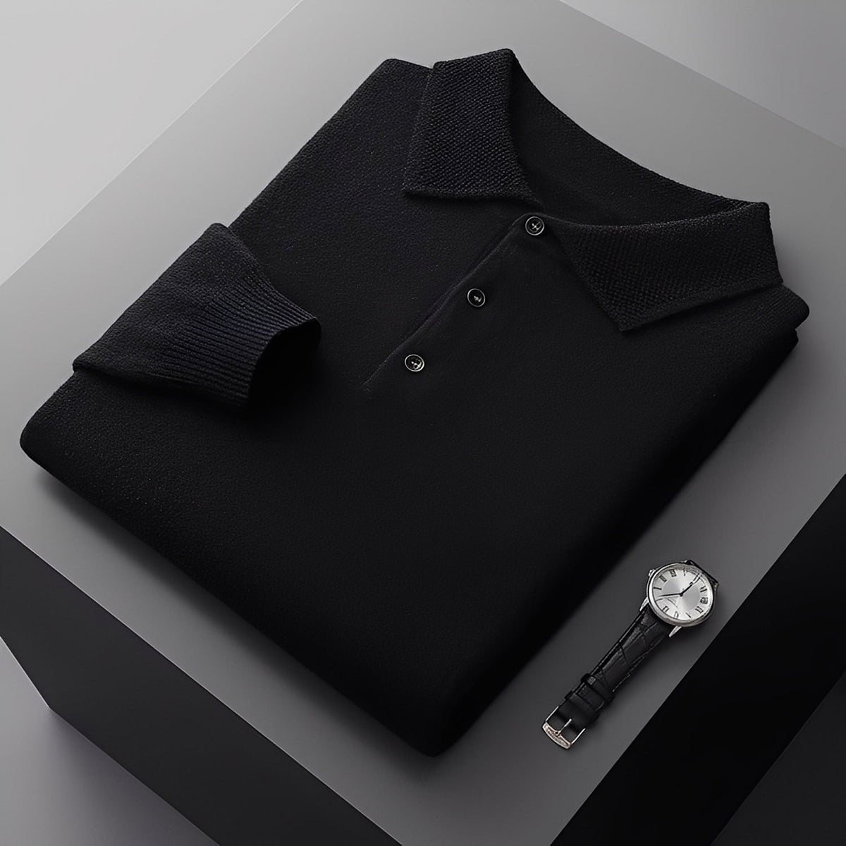 Romilly - Pull polo élégant pour hommes