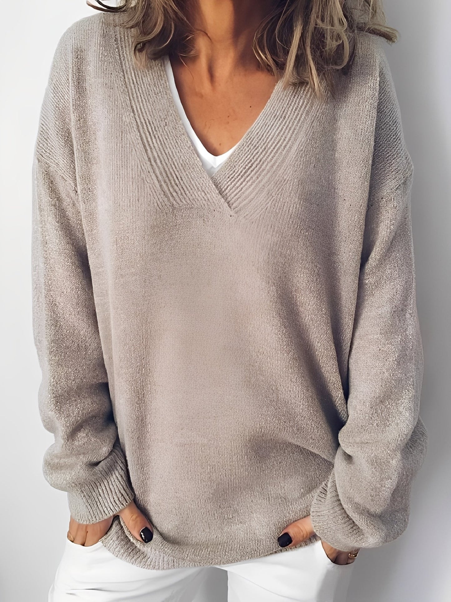 Lexies - Large and relaxed sweater for women