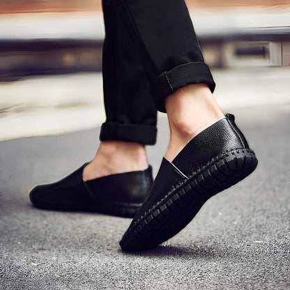 Neville - Beaux mocassins en cuir pour hommes