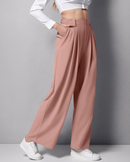 Montana - Pantalon droit à taille élastique pour femmes