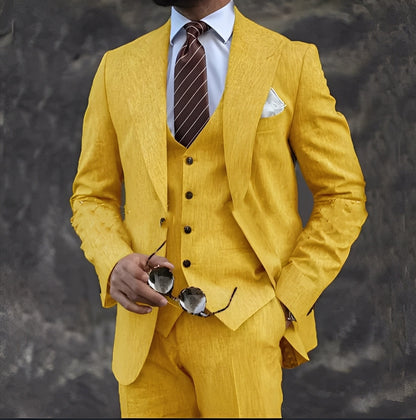 Cordell - Costume élégant et formel en trois pièces pour hommes