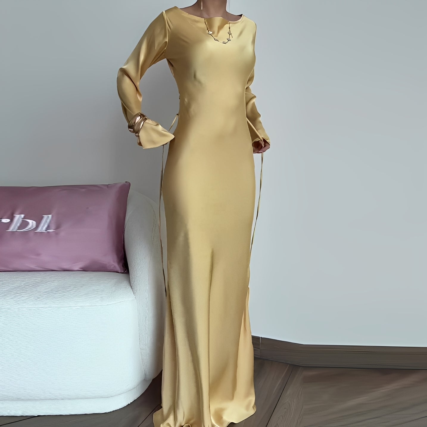 Anisa - Élégante robe à manches longues pour femmes