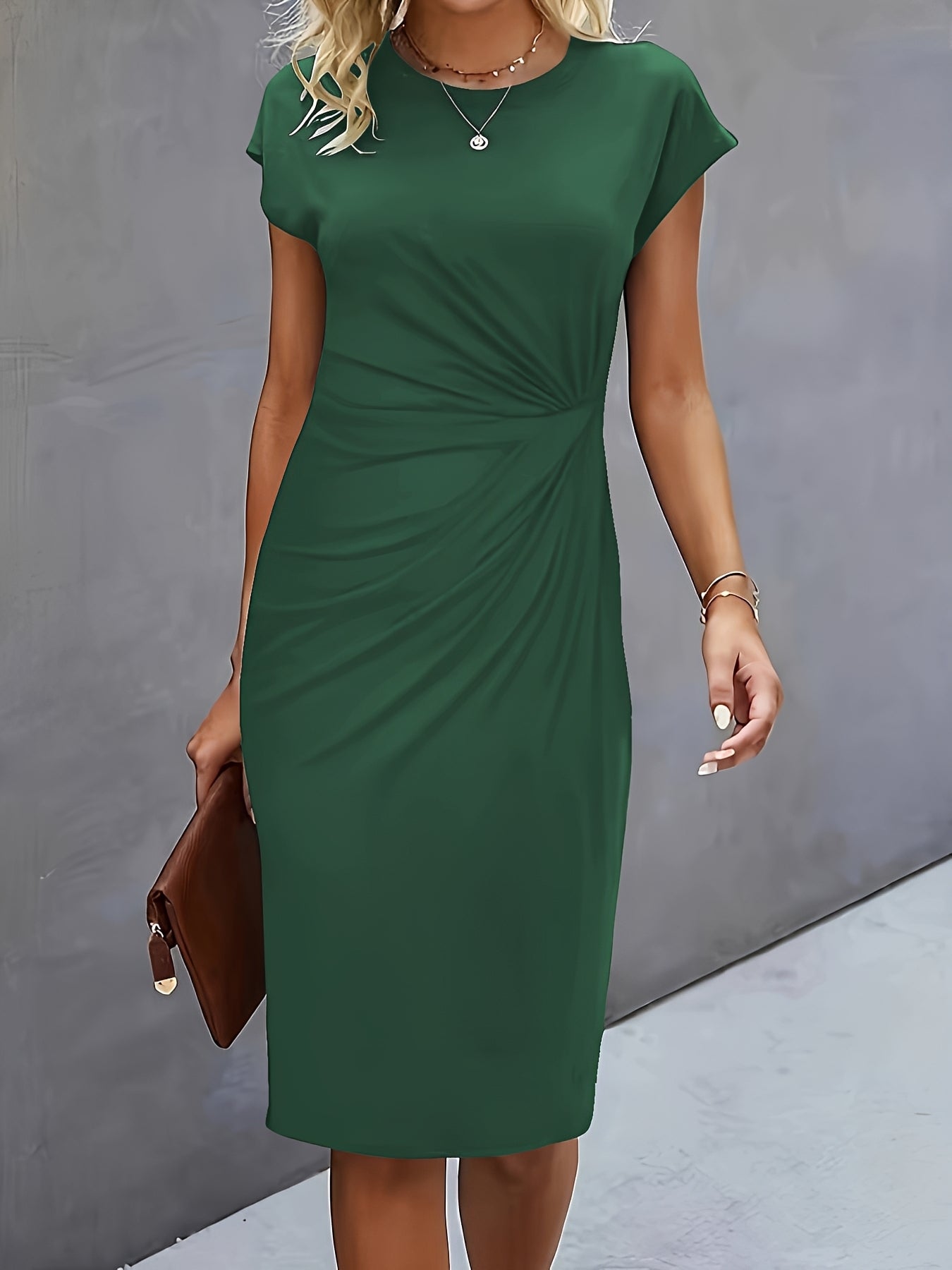 Christina - Élégante robe avec nœud pour femmes