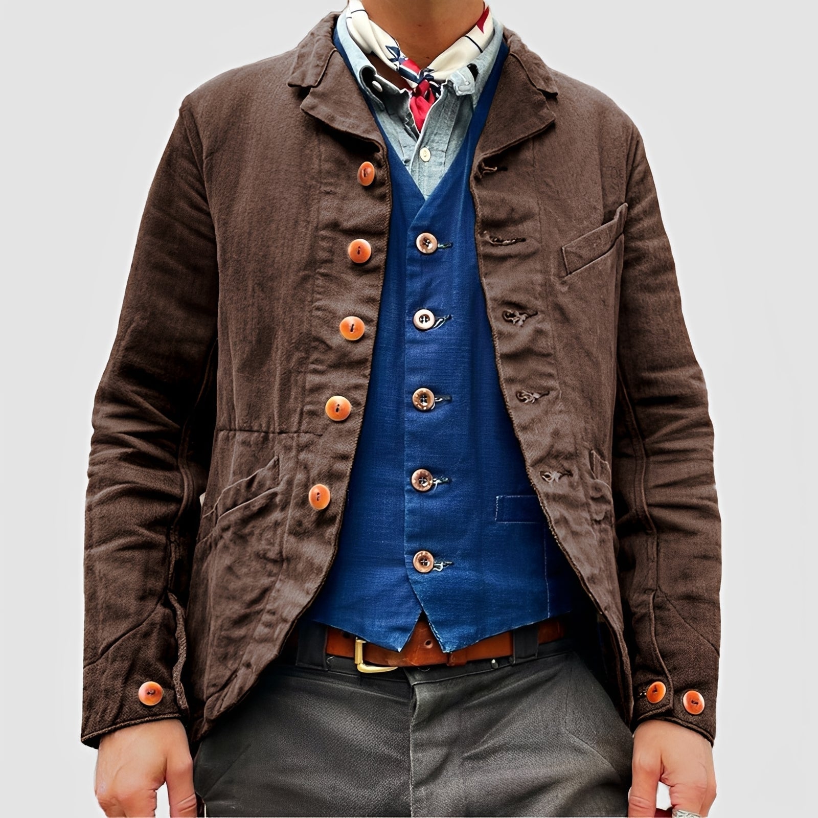 Rick - Blouson ample avec multiples poches